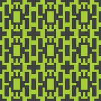 a green and black pattern with squares vector