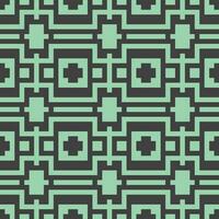 a green and black geometric pattern vector