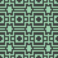 a green and black geometric pattern vector