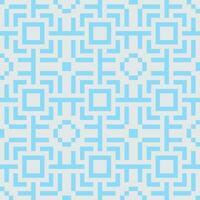 a blue and white geometric pattern vector