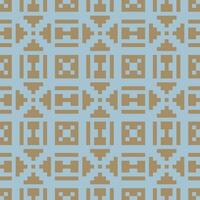 a blue and brown pattern with squares vector