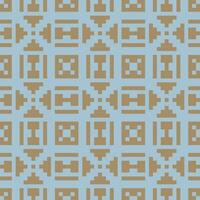 a blue and brown pattern with squares vector