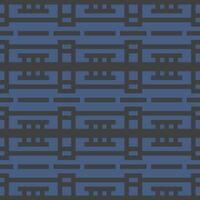 a blue and black geometric pattern vector