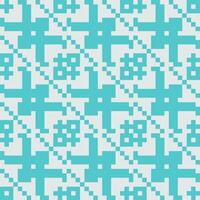 a blue and white pattern with squares vector
