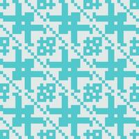 a blue and white pattern with squares vector