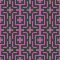 a purple and black geometric pattern vector