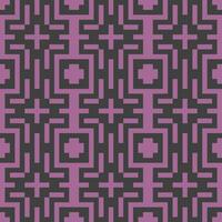 a purple and black geometric pattern vector