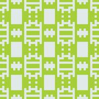 a green and white pattern with squares vector