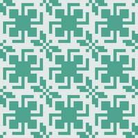 a green and white pattern with squares vector