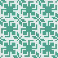 a green and white pattern with squares vector