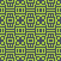 a green and black geometric pattern vector