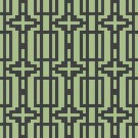 a green and black geometric pattern vector