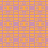 un modelo con cuadrícula y rectángulos en púrpura y naranja vector