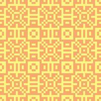 an orange and yellow geometric pattern vector