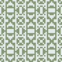 a green and white geometric pattern vector