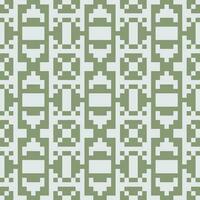 a green and white geometric pattern vector