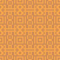 an orange and brown pattern with squares vector