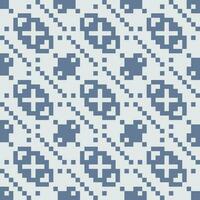 a blue and white pattern with squares vector