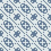 a blue and white pattern with squares vector