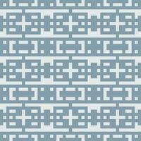 a blue and white geometric pattern vector