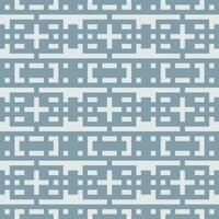 a blue and white geometric pattern vector