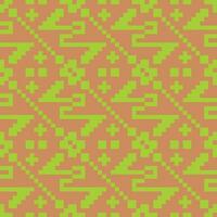 an image of a green and orange pattern vector