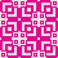 a pink and white geometric pattern vector