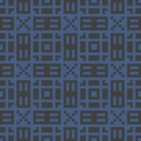 a blue and black geometric pattern vector
