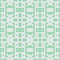 a green and white geometric pattern vector
