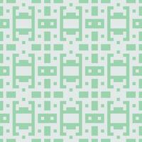 a green and white geometric pattern vector