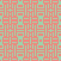 a pink and green geometric pattern vector