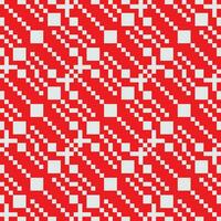 a red and white checkered pattern vector