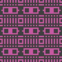 a pink and black geometric pattern vector