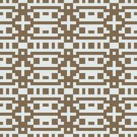 a brown and white pattern with squares vector
