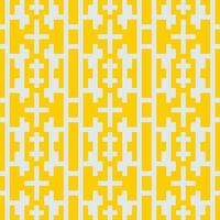 a yellow and white geometric pattern vector
