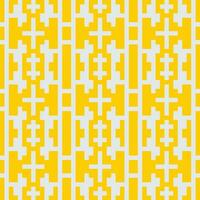 a yellow and white geometric pattern vector