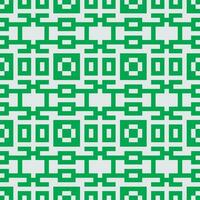 a green and white geometric pattern vector