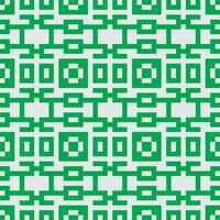 a green and white geometric pattern vector