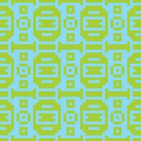 a green and blue pattern with squares vector