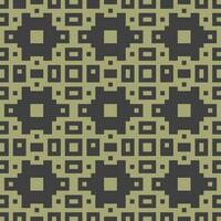 a pattern of squares in black and green vector