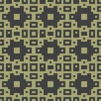 a pattern of squares in black and green vector