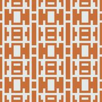 an orange and white geometric pattern vector