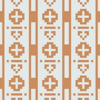 an orange and white geometric pattern vector