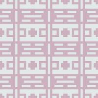a pink and white geometric pattern vector
