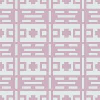 a pink and white geometric pattern vector