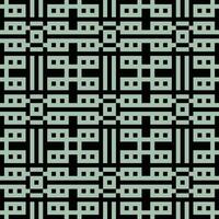 a black and green geometric pattern vector