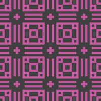 a pink and black geometric pattern vector