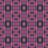 a pink and black geometric pattern vector