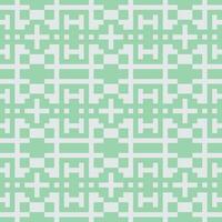 a green and white pattern with squares vector