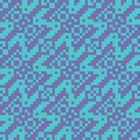 a pixel pattern in purple and blue vector